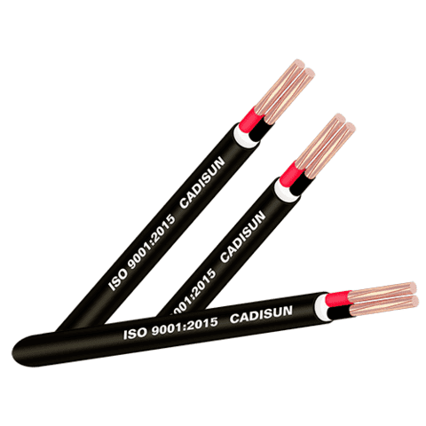 Cáp đồng 2 lõi bọc cách điện PVC, vỏ bọc PVC