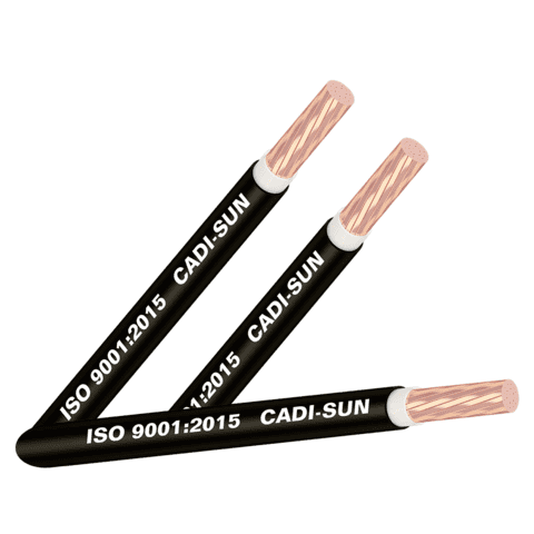 Cáp đồng đơn bọc cách điện XLPE, vỏ bọc PVC